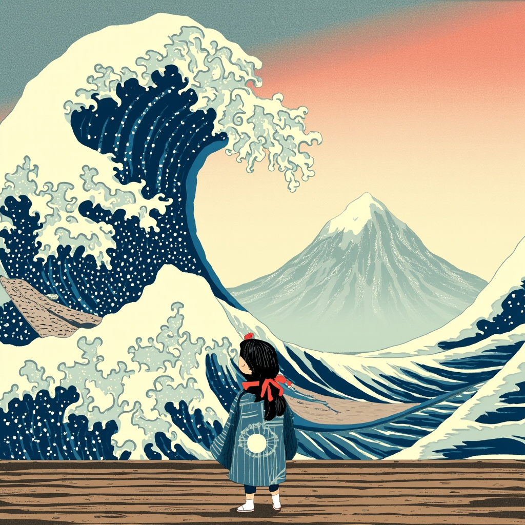 Hokusai's Little Wave